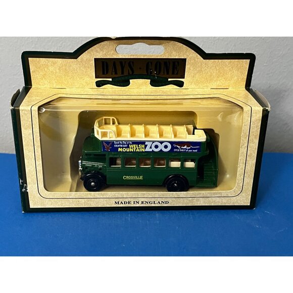 Lledo Days Gone 1932 AEC Regent Open Top Bus No. 68003 Welsh Mountain Zoo - Picture 1 of 8